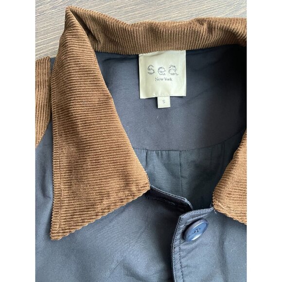 Sea New York Auth NWOT Casual Clyde Barn Jacket - Picture 7 of 15